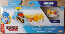 Jakks Pacific 192995423022 New Sonic The Hedgehog Tails Go Racers Mini Launcher Set