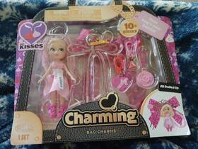 Jakks Pacific 199460000085 Charming Bag Charms Inch Kisses 10 Pc Charm Toy Set