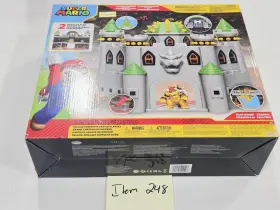 212447101 Jakks Pacific Super Mario Deluxe Bowsers Castle Playset Toy Set Nintendo 19 Pc Figures