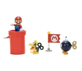 400874 Jakks Pacific Nintendo 2.5 Bowser Airship Deck Diorama