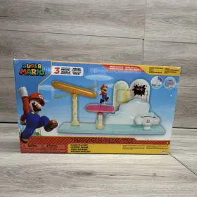 40200 Jakks Pacific Super Mario Bros. Cloud Playset Figure And Platforms