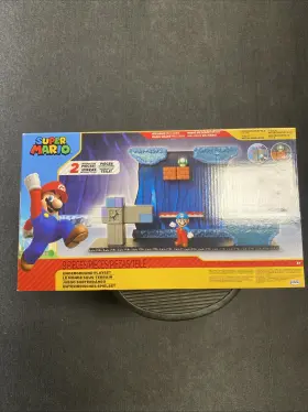 404274 Jakks Pacific Super Mario Underground Playset World Of Nintendo Ice Figure 9 Pcs