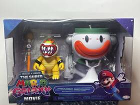 Jakks Pacific 41965 Super Mario Galaxy Movie Bowser Jr. Clown Car Playset
