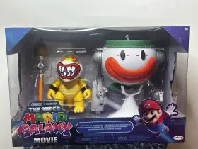 41965 Jakks Pacific Super Mario Galaxy Movie Bowser Jr. Clown Car Playset