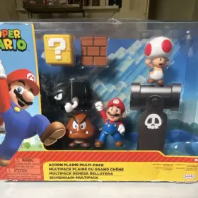 64510 Jakks Pacific Super Mario Bros. Acorn Plains Playset Toad Goomba