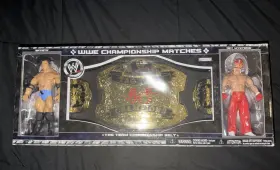 87186 Jakks Pacific Rare 2006 Wwe Tag Team Championship Belt Batista And Rey Mysterio