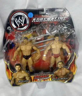 99061 Jakks Pacific Wwe Adrenaline Series 7 Batista And Randy Orton 2-pack Boxed