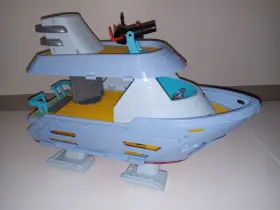 Ca1132 Jakks Pacific Disney Pixar Incredibles 2 Hydroliner Boat Yacht - Some Missing