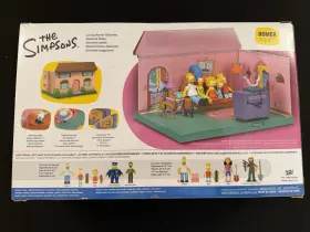 G62640 Jakks Pacific The Simpsons Living Room Diorama Playset Homer Figure