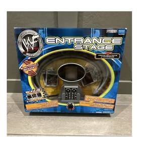 Jakks Pacific W99550 Wwf Entrance Stage Playset Electronic Sound Light Up Video Scenes