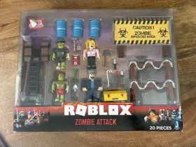 10761 Jazwares Roblox Zombie Attack 20 Playset Mayor Rusher 6 Multicolor New