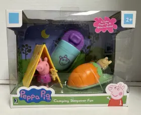 Jazwares 191726005407 Peppa Pig - Camping Sleepover Fun Playset Nib 2003