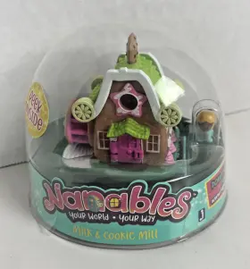 Jazwares 191726008262 New Nanables Milk And Cookie Mill Miniature Playset Secret Inside 2019