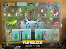 Jazwares 191726022213 Toys Roblox Adopt Me Pet Store 40 Pieces Toy Action Figure Playset -new