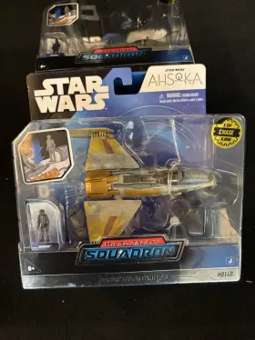 Jazwares 191726754930 Star Wars Micro Galaxy Squadron Series 7 Marroks Fiend Fighter Chase 1 Of 5000