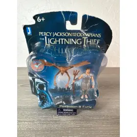 Jazwares 681326160229 Poseidon And Fury Percy Jackson The Olympians Lightning Thief Micro Figure Set