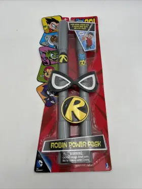 Jazwares 681326924265 Teen Titans Go Robin Power Pack Dress Up Cosplay - New