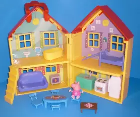 Jazwares 681326926207 Peppa Pig S House Playset - Fold And Carry 2003 92620