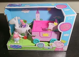 Jazwares 681326965657 Peppa Pig Princess S Carriage Playset - Sound Tested Sealed In Box