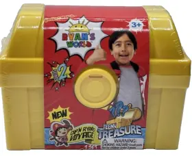 Jazwares 810054662747 Ryans World Teeny Treasure Surprise Chest - Capftn Voyage Series 2