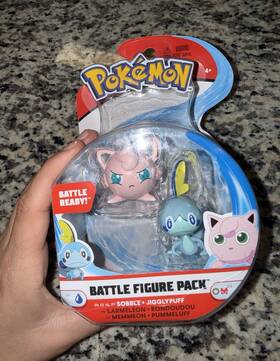 Jazwares 97627-bc-7l-03 Pok Mon Jigglypuff And Sobble Boxed Collectors Edition Playset Figures