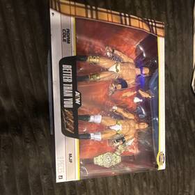 Jazwares Aewexcl2023 Aew Adam Cole And Mjf Action Figure Playset 8pc With Belt Hands