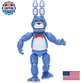 B0fjyh6jrk Jazwares Fnaf Classic Bonnie 5 Inch Articulated Figure - Glow Eyes