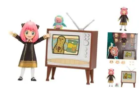 Kaz0005 Jazwares Llc 6.5-inch Scale Figure With Swappable Faceplates Alternate Anya Forger