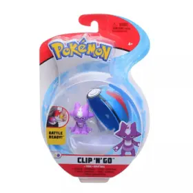 Pkw0154  Jazwares Pokemon - Clip Nft Go Toxel And Great Ball