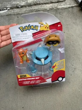 Pkw3052 Jazwares Pokemon Battle Figure Set 3-pack Articulated 4