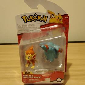 Jazwares Pkw4063-080825-dp Pok Mon Battle Figure Pack Chimchar And Phanpy 2-pack Boxed Unopened
