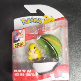 Pkw4161 Jazwares Pok Mon Sandshrew Action Figure With Nest Ball 2-piece Set Boxed