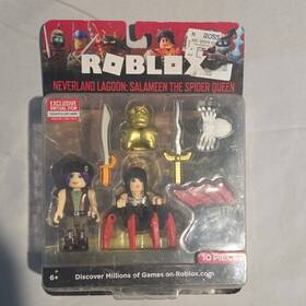 Jazwares Rob0207-03085 Roblox Salameen Spider Queen Playset 10pc Exclusive Virtual Item Code