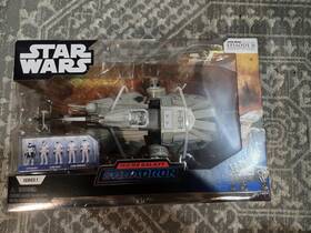 Jazwares Swj0167-090825-gc Star Wars Micro Galaxy Squadron At-te Playset Captain Rex Trooper New