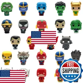 B0cbk7f71k Joyday 24-piece Mini Action Figures Toy Set 1.38 Inch Pvc Cake Topper Collector