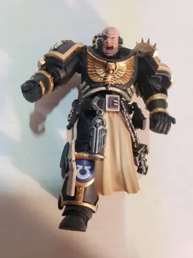 Jt8902 Joytoys Warhammer 40k Ultramarines Chaplain Indomitus Joytoy 1 18 - Missing Dmg