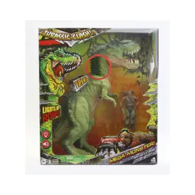 37078 Jurassic Clash Mega Monster Dino Set Toy Figure Batteries Included Kids
