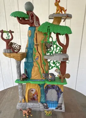 1157hsc01 Just Play Disney Lion Guard Pride Lands Playset With Kion Bunga Beshte Ono