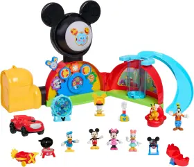 38209 Just Play Disney Jr. Mickey Mouse Clubhouse Deluxe 28 Inch Playset 18-pieces Lights And Sounds