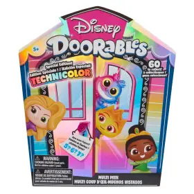 44797 Just Play Disney Doorables Multi Peek Technicolor Takeover Collectible Figures