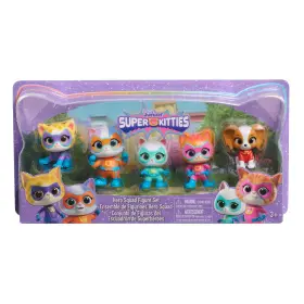 67001 Just Play Junior Superkitties Hero Squad 5-piece Figure Set Kids Toys For Ages 3 Up