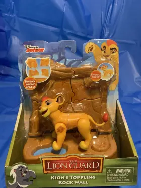 77115 Just Play The Lion Guard Kion Playset Poseable Figure Break Away Wall