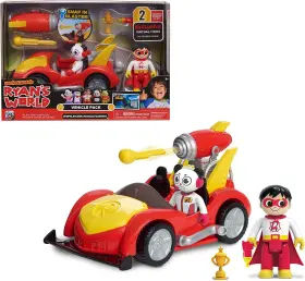 78758 Just Play Ryan S World 7-piece Vehicle Set With 2 Virtual Codes To