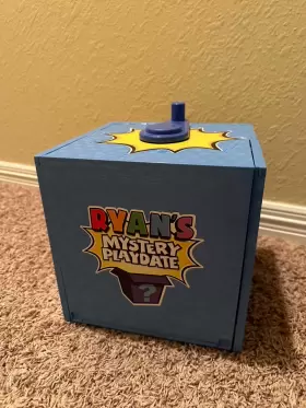 79706 Just Play Ryans World Mystery Playdate Ultra Blue Box - Ryan Secret