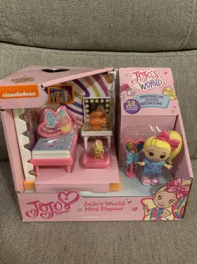 Just Play 886144524158 Jojo Siwa Jojos World Mini Playset Bow Inspired By Her Bedroom Toys