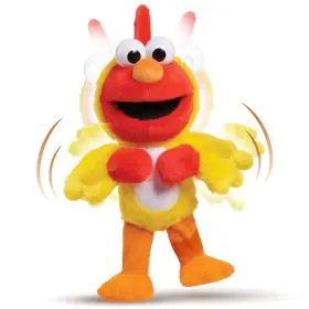 Just Play 886144578199 Chicken Dance Elmo Feature 13 Inch Plush Dancing Stuffed Animal Toys