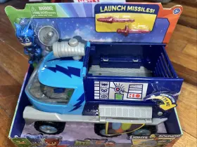 Just Play 886144953811 New Pj Masks Super Moon Adventure Mega Rover Vehicle Lights Sounds Catboy Figure