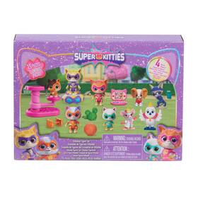 Just Play B0dq63sb7g Disney Jr. Superkitties Kittydale Figure Set Accessories 15-pieces Collectible