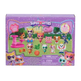 B0dq63sb7g Just Play Disney Jr. Superkitties Kittydale Figure Set Accessories 15-pieces Collectible