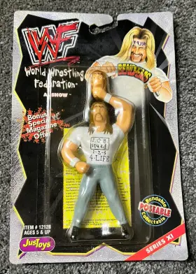Just Toys 020616121289 Al Snow With Head Wwe Wwf Wrestling Figure Bend Ftem Series 11 #12128 New